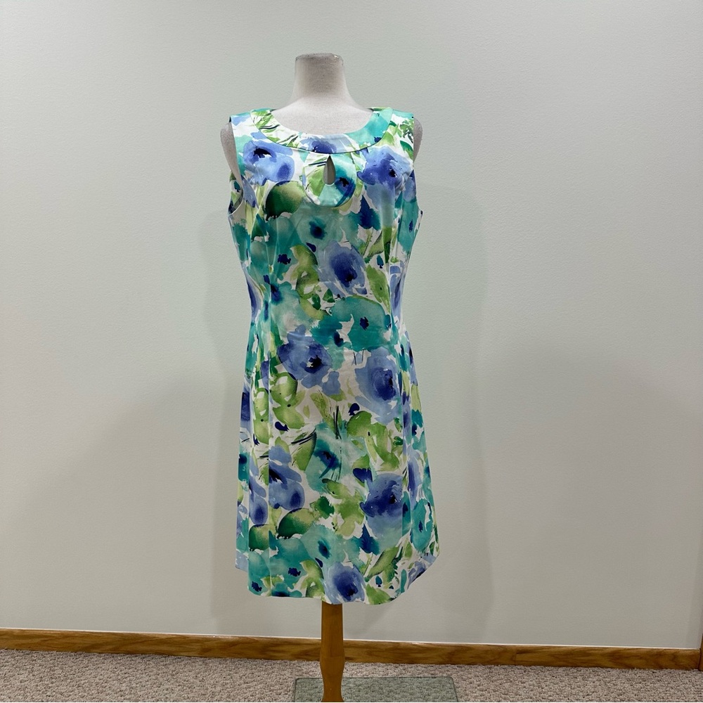 Floral Chaps Dress